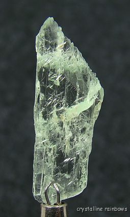 Spodumene v Hiddenite Crystal Arassuai Minas Gerais Brazil 7.5 ct 