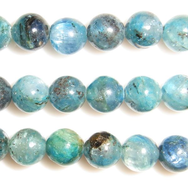 6MM ROUND AFRICAN KYANITE BEADS 15L  