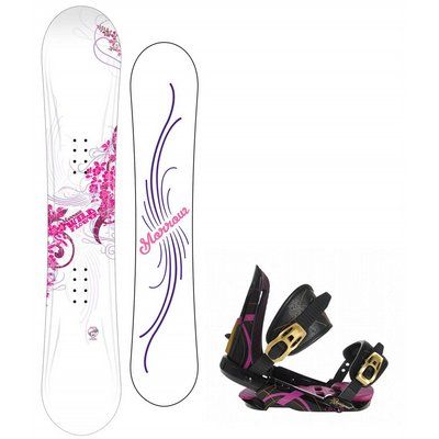 Morrow Wildflower 153 Womens Snowboard + Rossignol Circus Bindings 