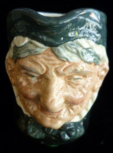 Royal Doulton Small Toby Jug Granny D 6384  