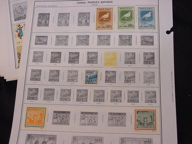 CHINA LARGE COLLECTION EARLY MID MANY STAMPS DRAGONS DUES +++  