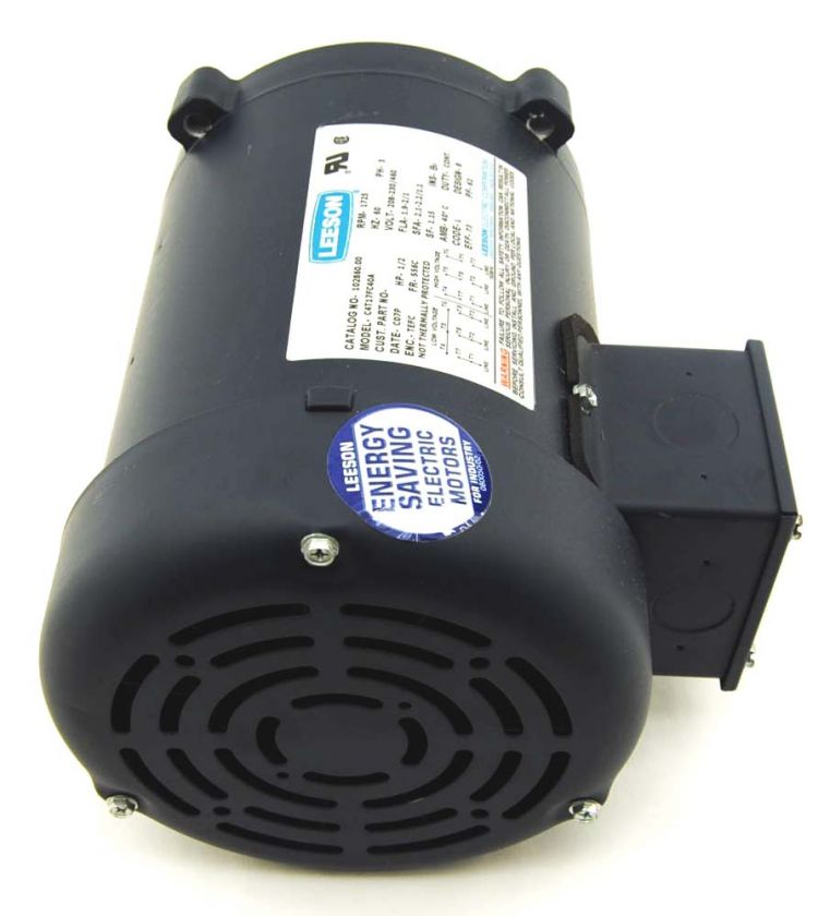 NEW Leeson 1/2 HP C4T17FC40A 230/460v AC Motor 56C 1725  