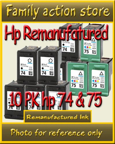 PK Hp 74 75 CB335WN CB337WN hp74 hp75 Ink PhotoSmart  