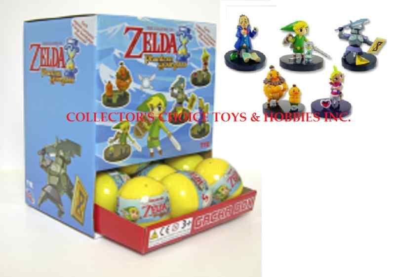 ZELDA PHANTOM FIGURES GACHA BOX TOMY 18 COUNT NEW  