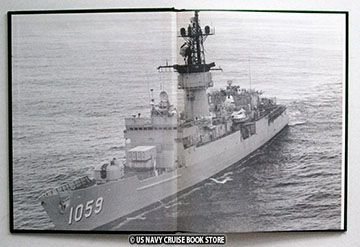 USS W S SIMS FF 1059 MED CRUISE BOOK 1983 1984  