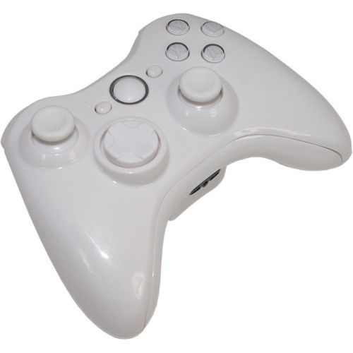 MadModz Glossy White Whiteout XBOX 360 Controller Kit  