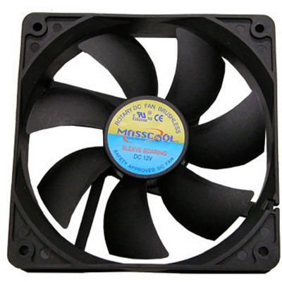 MASSCOOL FD12025B1L3/4 120mm Ball bearing Case Fan w/  