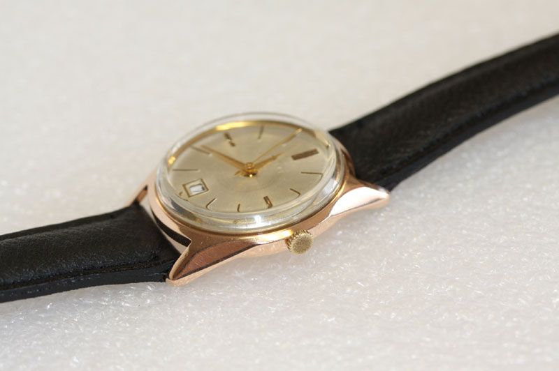 SOLID ROSE GOLD 14K VINTAGE POLJOT WATCH Made in USSR  