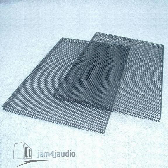 12in x 18in preformed perforated steel speaker grills  