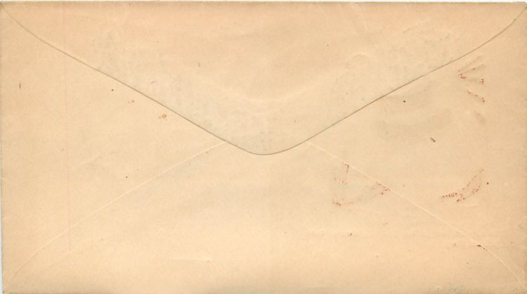   Envelope 1860 Devil Original Confederate Flag Vintage Envelope  