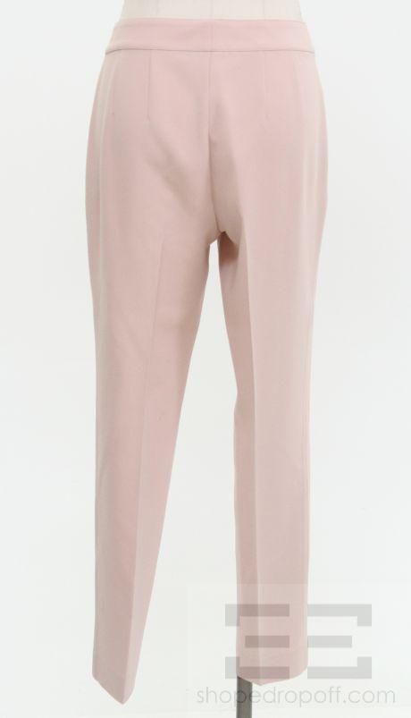 St. John Blush Straight Leg Pants, Size 4, NEW  