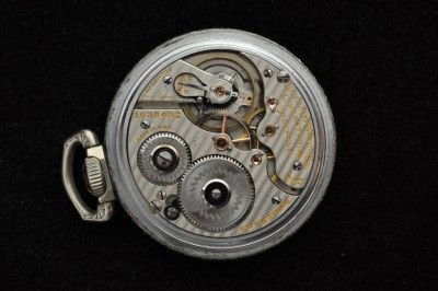 VINTAGE 16S HAMILTON 21J POCKETWATCH GRADE 992 KEEPING TIME  