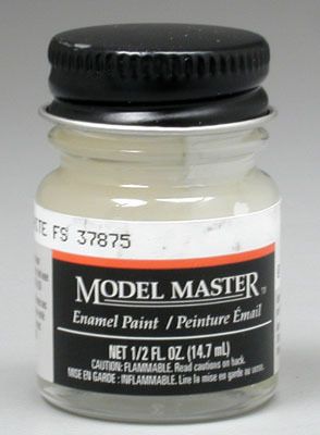 MODEL MASTER 1768 FLAT WHITE 1/2 OZ  