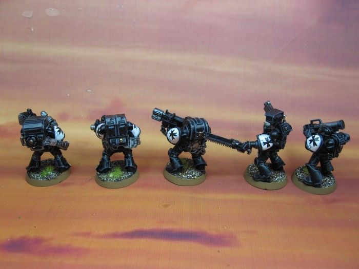 Warhammer 40k KPW painted Space Marine Devastator Squad  