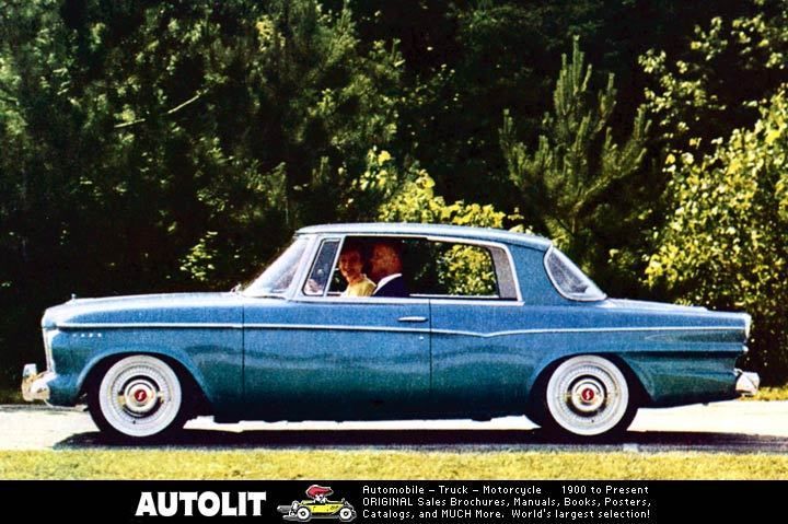 1962 Studebaker Lark Regal Hardtop Factory Photo  