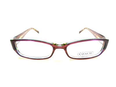 COACH EYEGLASSES NUALA 2019 BURGUNDY OPTICAL AUTH NEW  