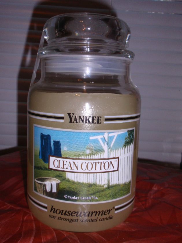 Yankee Candles 22 oz CLEAN COTTON BB  