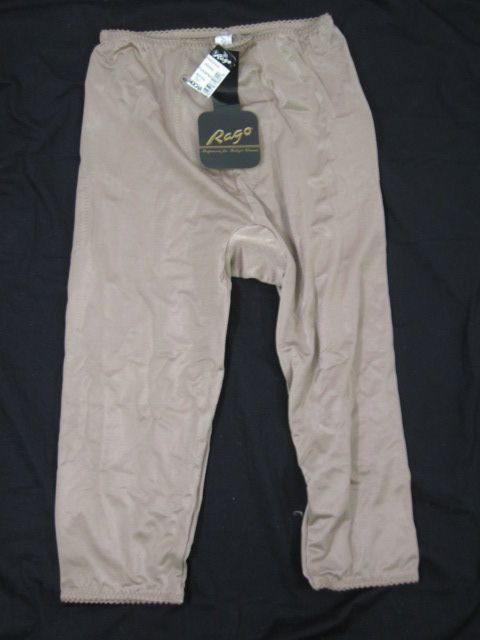   pair of new with tags rago mocha leg shaper slimmer style 920 sz 3x 36