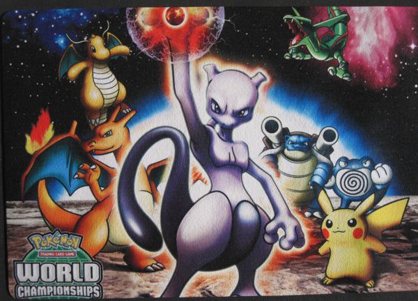 Pokemon Ultimate World Champion Playmat play game mat  