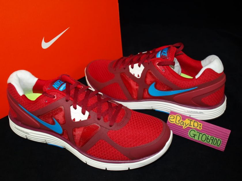 Nike Lunarglide 3 Red Blue US7.5~11 Running 454164604  