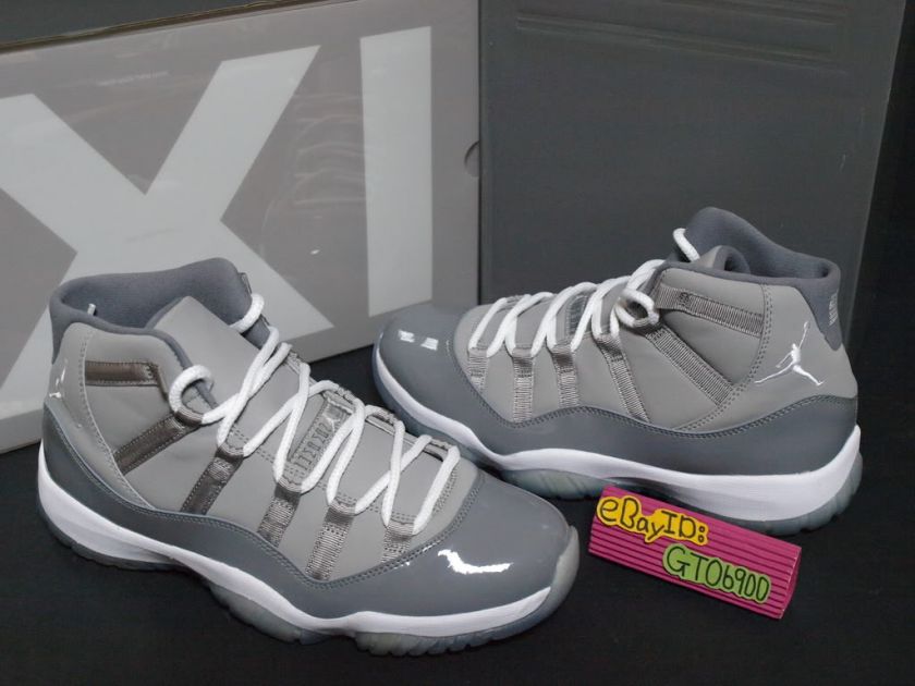 2010 Air Jordan XI 11 Retro Cool Grey US9 space jam  