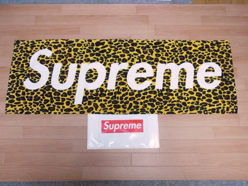 Supreme Rare Leopard Sports Towel A$AP Rocky PV Peso Kate Moss Tyler 