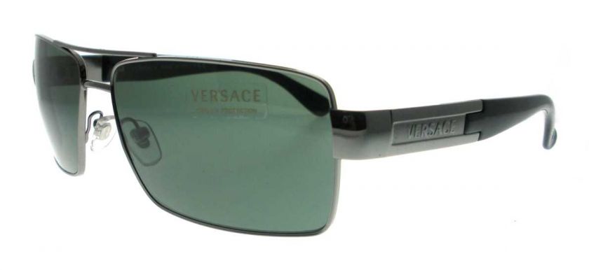 VERSACE VE 2041 1001/71 PEWTER VE2041 SUNGLASSES 725125486880  