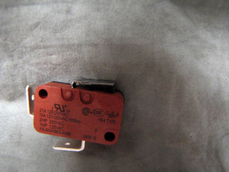 Micro Switch X3L502K6EDJ02BI 21A 125/250Vac NEW (15 5)  