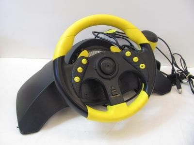   MC2 Racing Steering Wheel & Pedals for PlayStation Xbox GameCube 8433