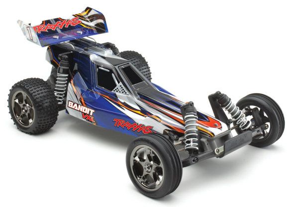 Traxxas Bandit VXL RTR 2WD Buggy NIB 2.4gHz 2407 Blue  