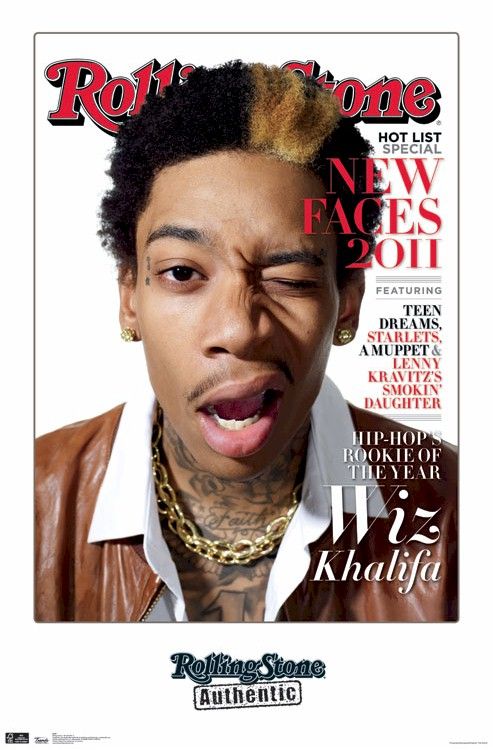 WIZ KHALIFA ~ POSTER SET OF 3 Tattoos Hip Hop Rolling Papers 22x34 LOT 