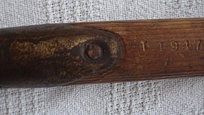 WW1 BRITISH TRENCH SHOVEL   MARKED AND DATED 1917   GREAT BRITAIN WWI 