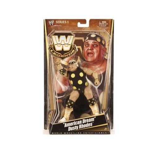 MATTEL WWE LEGENDS SERIES 1 DUSTY RHODES ACTION FIGURE  