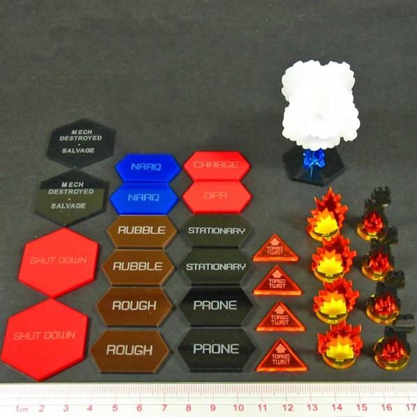 Advanced Mecha Combat Token Set NEW  