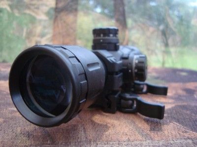 Leapers 4x32 CQB Long Eye Relief Compact Rifle Scope + QD Picatinny 