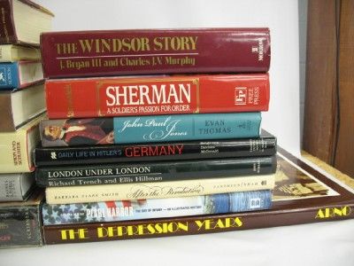   Collection Lot History/War/World Leaders Non Fiction Hard Back  