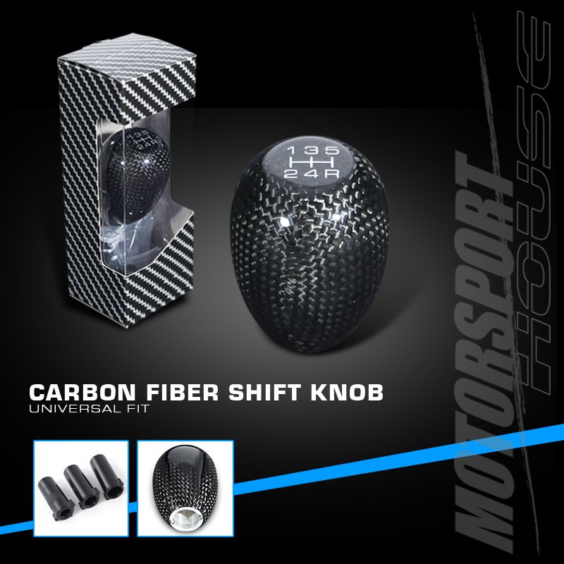 Carbon Fiber Shift Knob Lancer Eclipse 3000GT IS250 EVO  