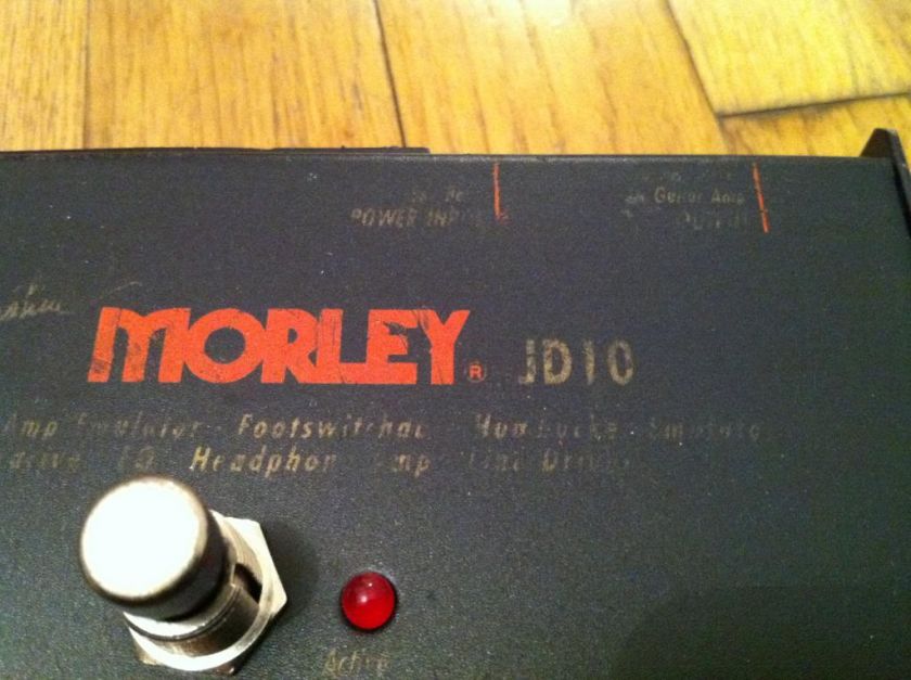 Morley/Award JD 10 Jerry Donahue Preamp/Overdrive  