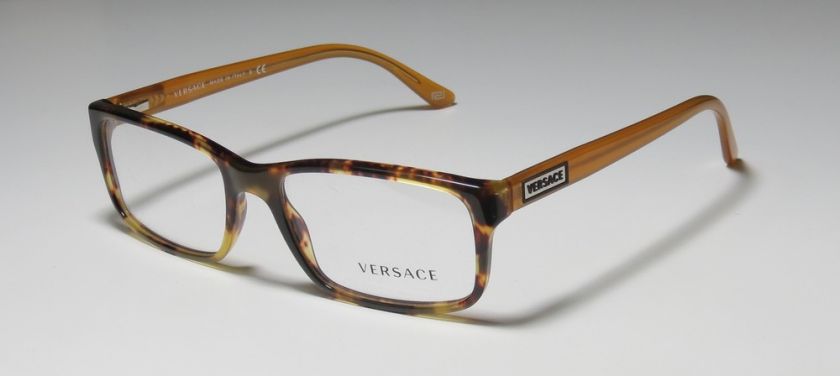 NEW VERSACE 3154 54 17 140 TORTOISE/BROWN RX ABLE EYEGLASS/GLASSES 