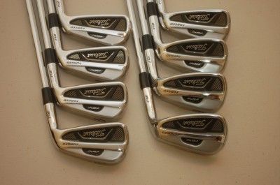   PW Iron Set Dynamic Gold S300 Stiff Steel NEW Standard # 3292  