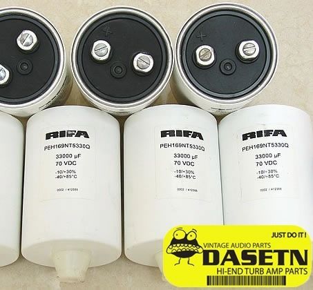 RIFA PEH169 Electrolysis Capacitor Large Reservoir 33000uF/70V LOW ESR 