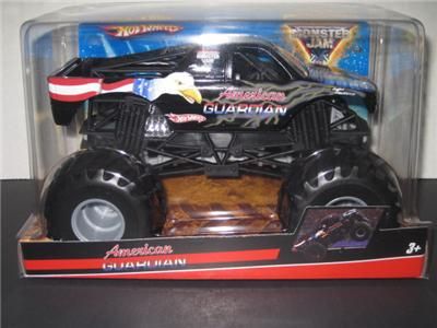 HOT WHEELS MONSTER JAM American Guardian 124 SCALE MONSTER TRUCK 