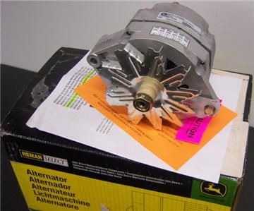 John Deere SE501382 Remanufactured Alternator 12V 72A Series 10SI Type 