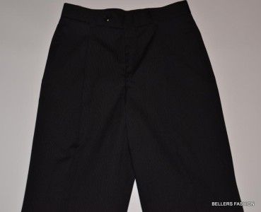   NWT JONES NEW YORK COLLECTION 100% WOOL BLACK SUIT SIZE 42S W34  