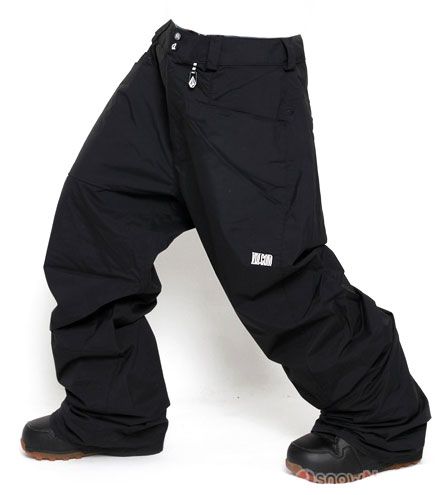 NEW MENS VOLCOM ROADHOUSE 5 POCKET SNOWBOARD/SKI PANTS BLACK/ M L 