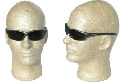 Equalizer Safety Glasses Gun Metal Fr,Smoke AF Lens  