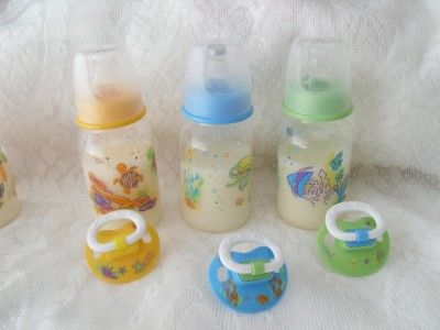 Faux Fake Formula 5oz Bottle & Pacifier Set 4UR Reborn Doll  