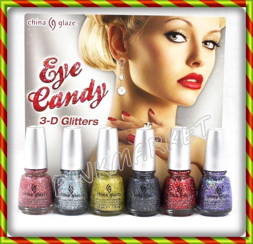   CHINA GLAZE NAIL POLISH EYE CANDY HOLIDAY 2011 COLLECTION  