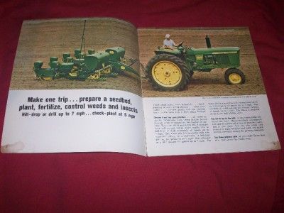 1964 John Deere Planter Brochure 495 A 695 A 894 A 494 A 694 A  