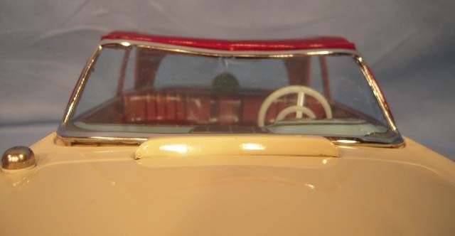 Circa 1964 Largest 15 1/2 Mercedes MB 230SL Pagoda Roof Japan Tin No 